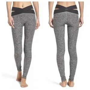 Beyond Yoga East Bound Leggings in Grey and Black